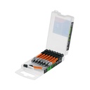 Estuche con 15 puntas de cruz PH2 de impacto largo 2' PUDE-1202-15I