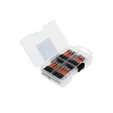 Estuche con 50 puntas de cruz PH2 de impacto largo 2' PUDE-1202-50I