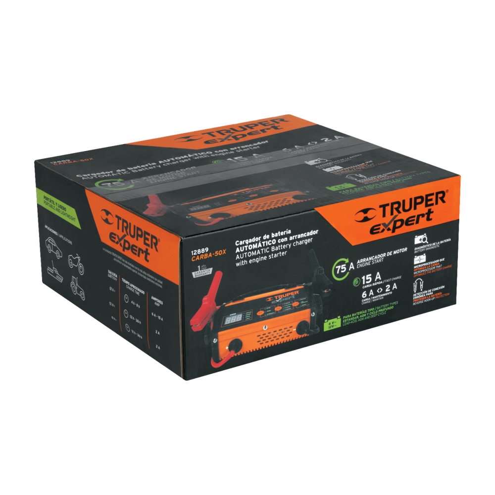 Caja de empaque de repuesto para CARBA-50X, TRUPER CJ-CARBA-50X