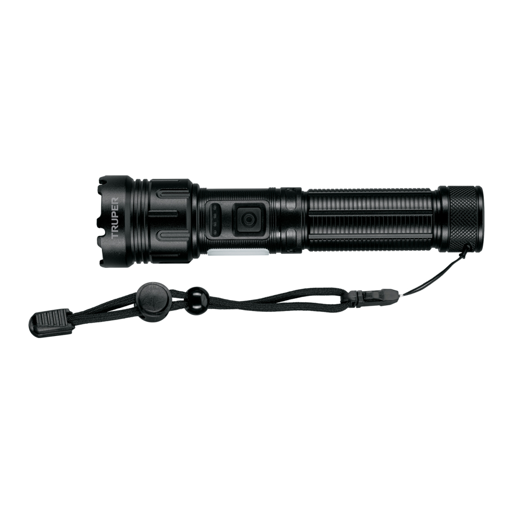 Linterna LED recargable c/luz de emergencia, 410 lm, TRUPER LINAR-410