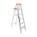 Escalera de tijera, tipo ll, 5 peldaños y bandeja, TRUPER EST-25