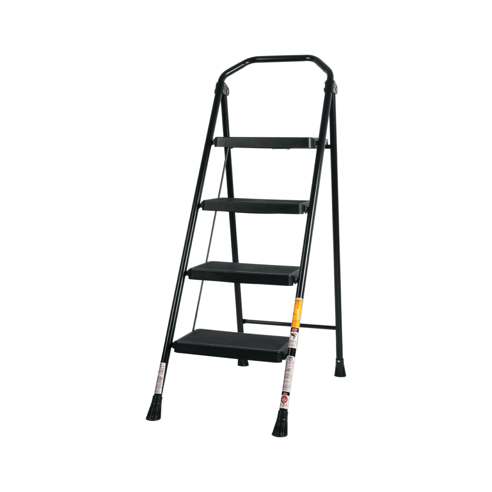 Escalerilla tubular, plegable, 4 peldaños, TRUPER ESTU-4