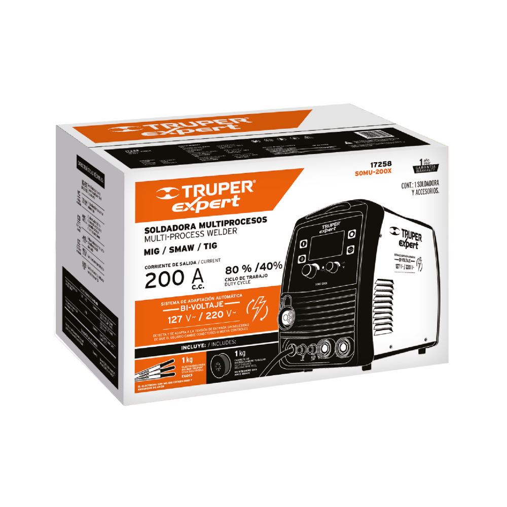 Caja de empaque de repuesto para SOMU-200X, Truper CJ-SOMU-200X