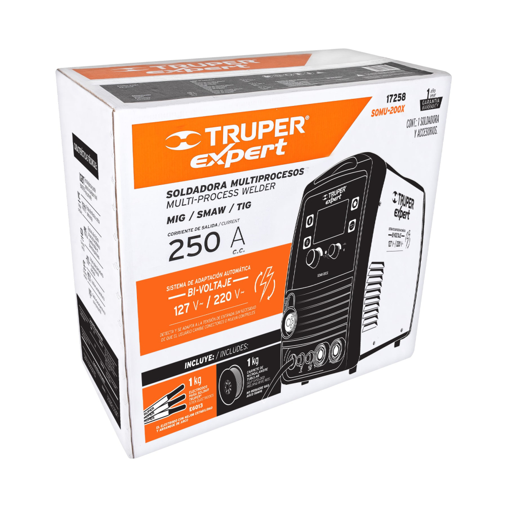 Caja de empaque de repuesto para SOMU-250X, TRUPER CJ-SOMU-250X
