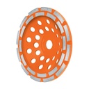 Copa de diamante doble hilera 7' x 7/8', TRUPER CDT-2174