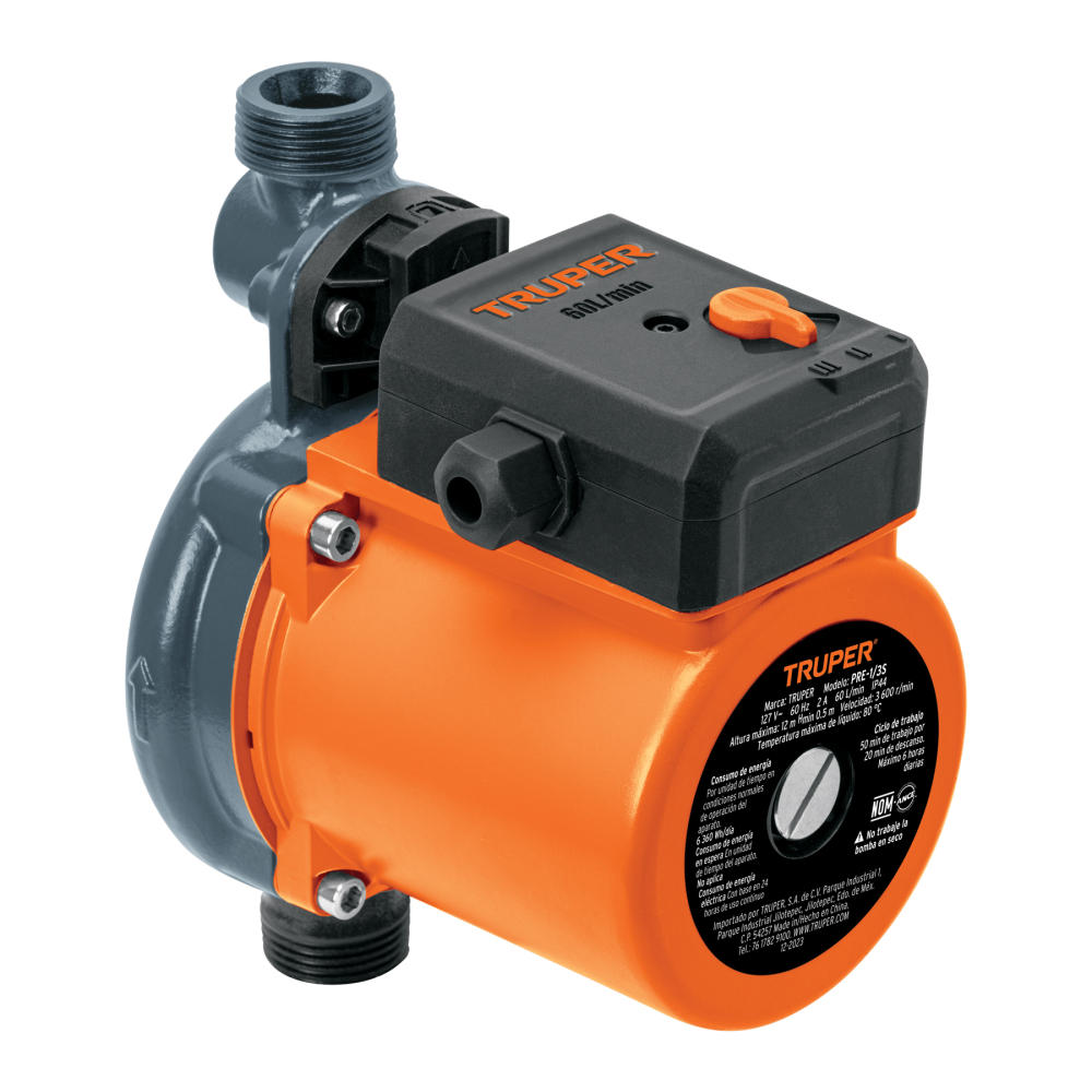 Bomba presurizadora 1/3 HP, TRUPER PRE-1/3S