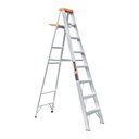 Escalera de tijera tipo II 7 peldaños y bandeja, TRUPER EST-27