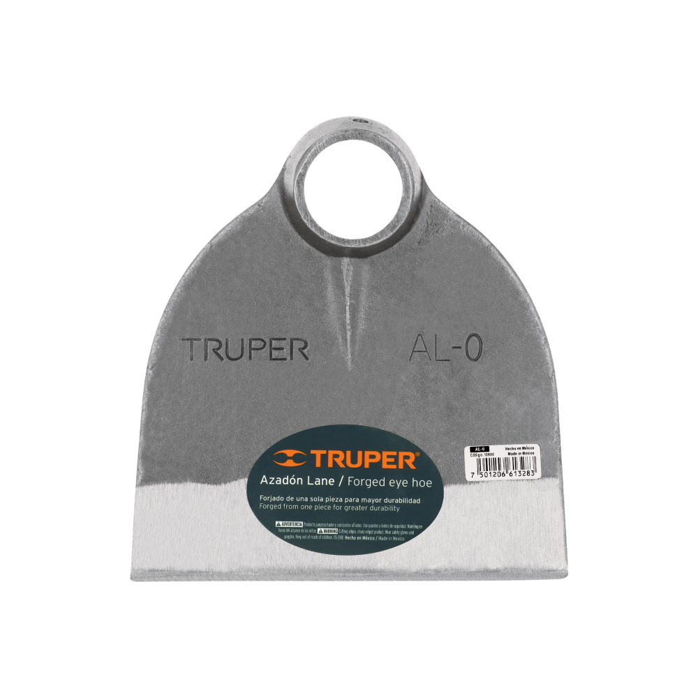 Azadón Lane No. 0 de 1.6 lb, sin mango, TRUPER AL-0