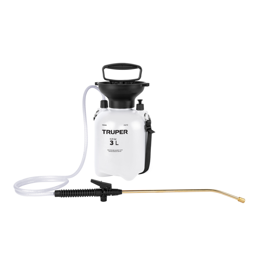 Fumigador jardinero 3 L (0.8 gal) uso agrícola, TRUPER FUT-3