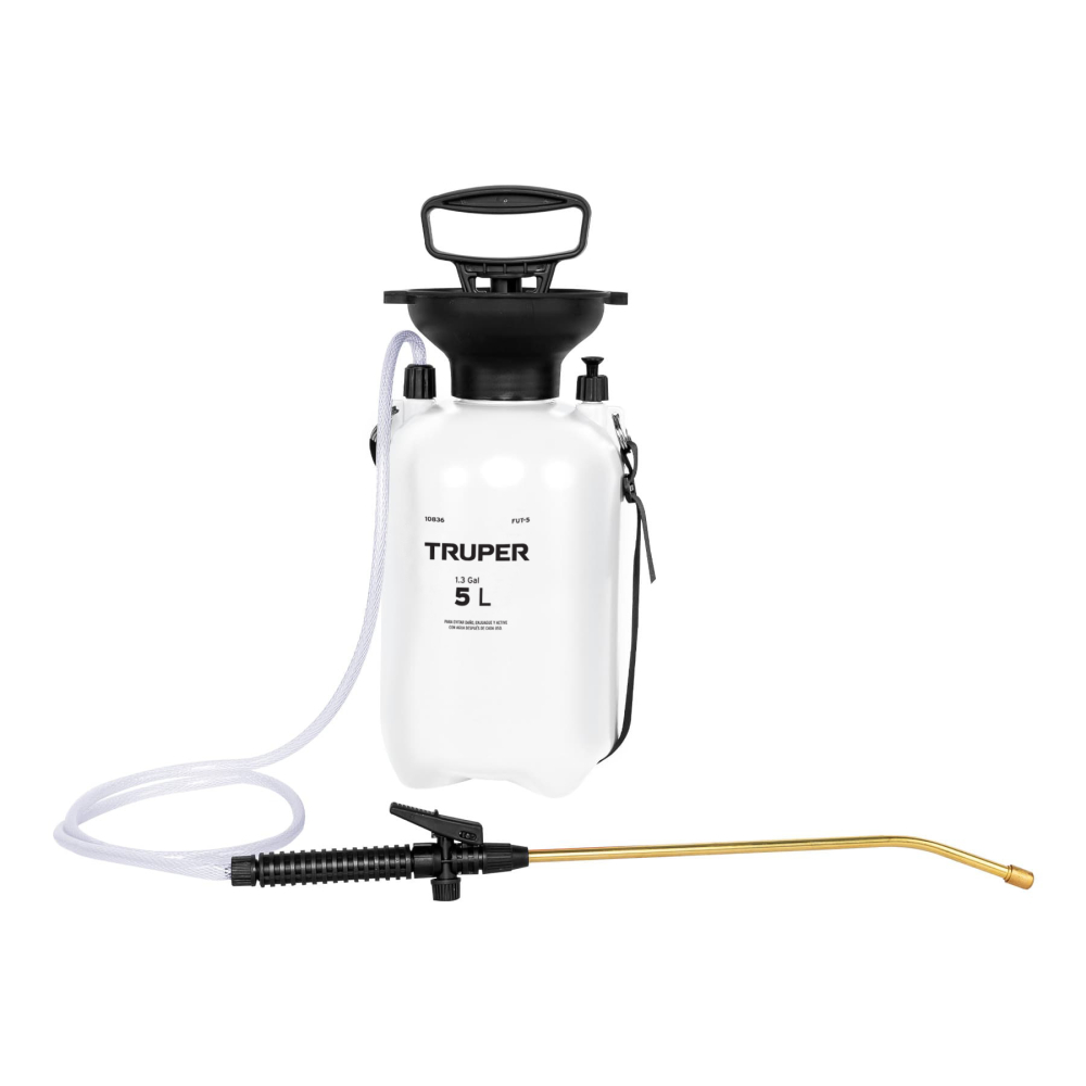 Fumigador jardinero 5 L (1.3 gal) uso agrícola, TRUPER FUT-5