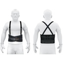 Faja lumbar con tercer cinturón, talla CH, TRUPER FAJA-SX