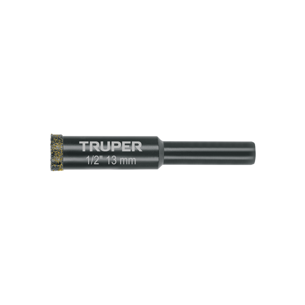 Broca diamantada 1/2' (13 mm), TRUPER BD-12