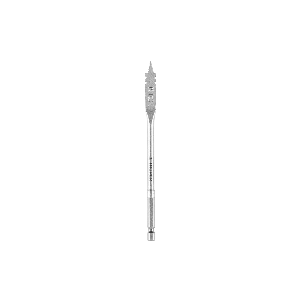 Broca plana de manita 3/8' para madera, TRUPER BPT-3/8