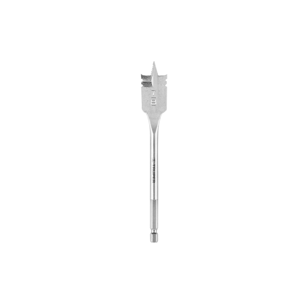 Broca plana de manita 7/8' para madera, TRUPER BPT-7/8