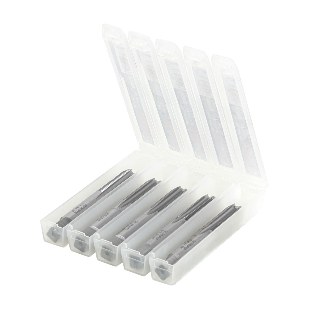 Machuelo semicónico 3/8'x 24 cuerda fina, Truper MT-3/8X24