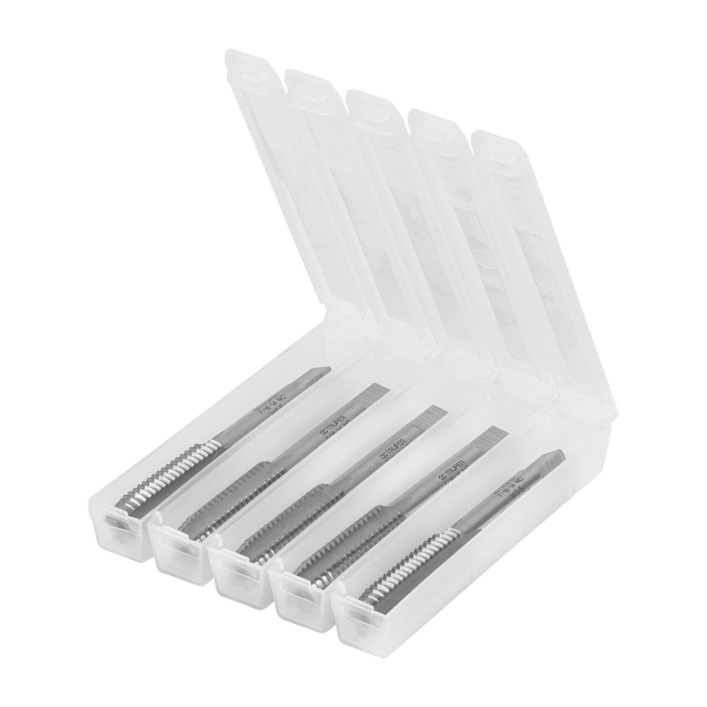 Machuelo semicónico 7/16' x 14 cuerda gruesa, TRUPER MT-7/16X14