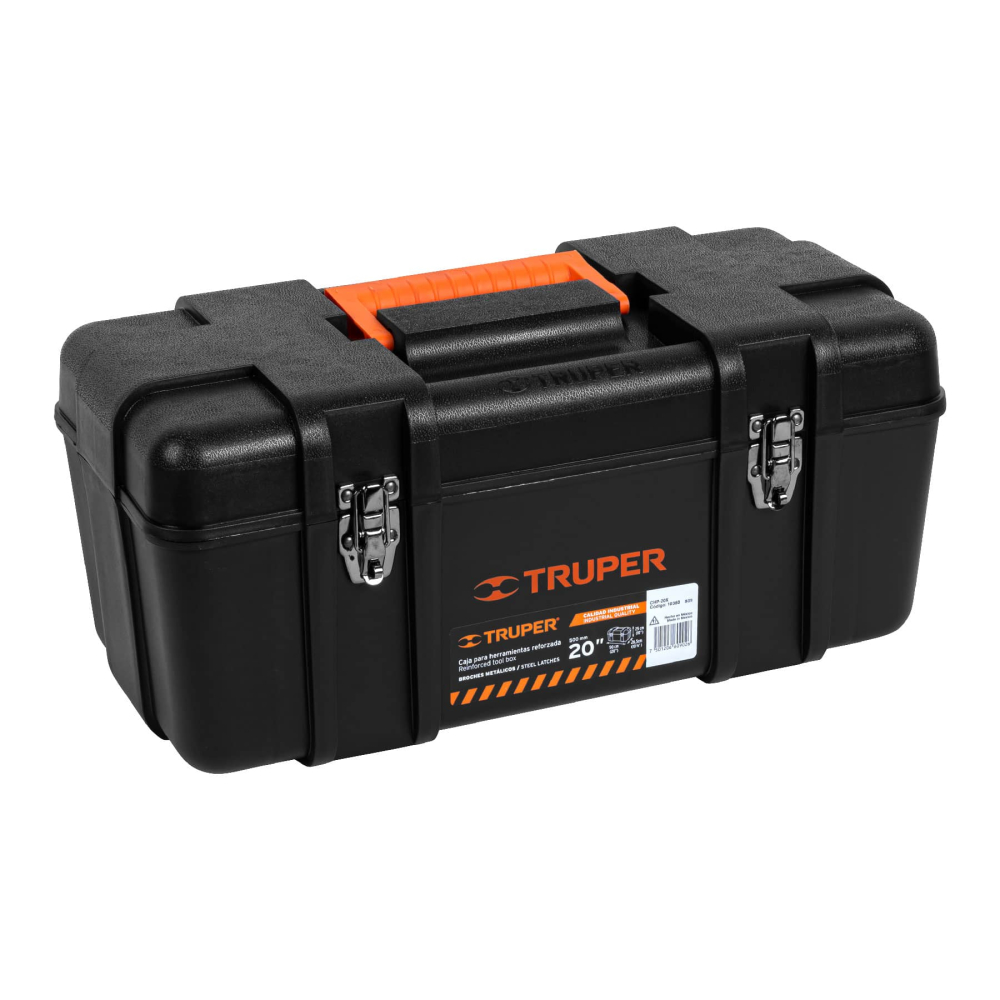 Caja para herramienta 20' industrial con broches metálicos CHP-20X
