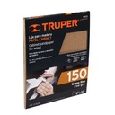 Lija para madera papel cabinet, grano 150, TRUPER LIMA-150