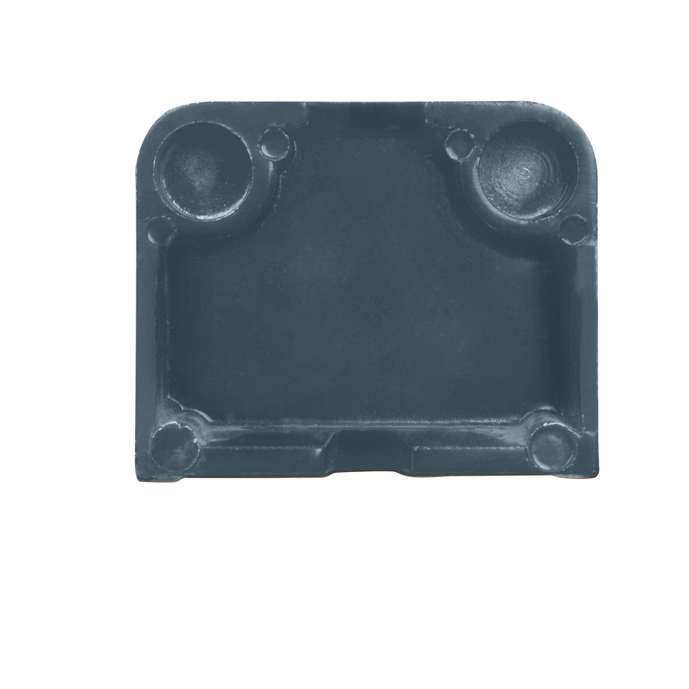Repuesto 4 bases para riel de cortador CAZ-40/50/60B, TRUPER REP-40B/60B-RIE