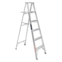 Escalera de tijera 100% aluminio tipo lll 5 peldaños, TRUPER ESTA-35