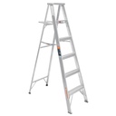 Escalera de tijera 100% aluminio tipo ll 5 peldaños, TRUPER ESTA-25