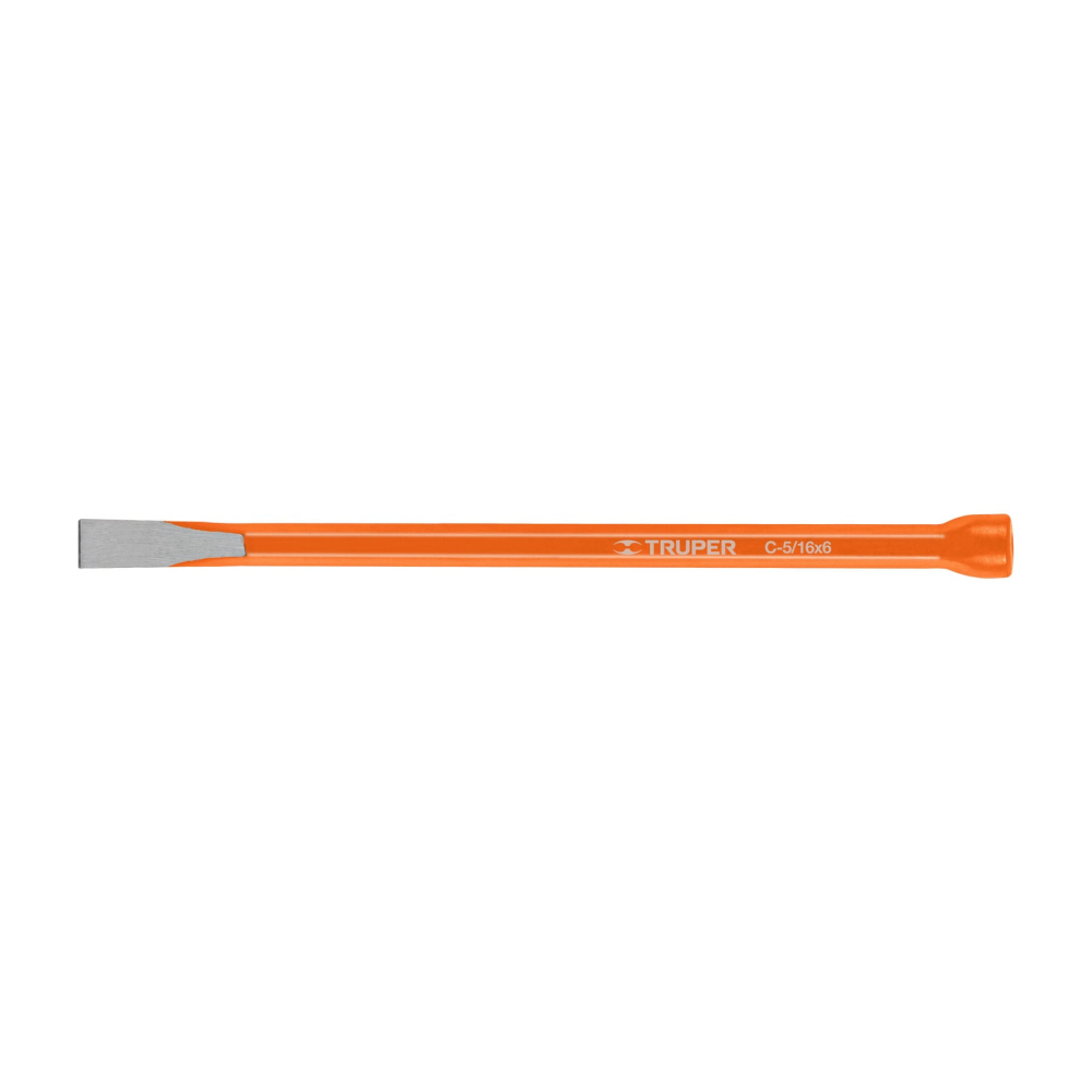 Cincel de corte frío de 5/16 X 6', TRUPER C-5/16X6