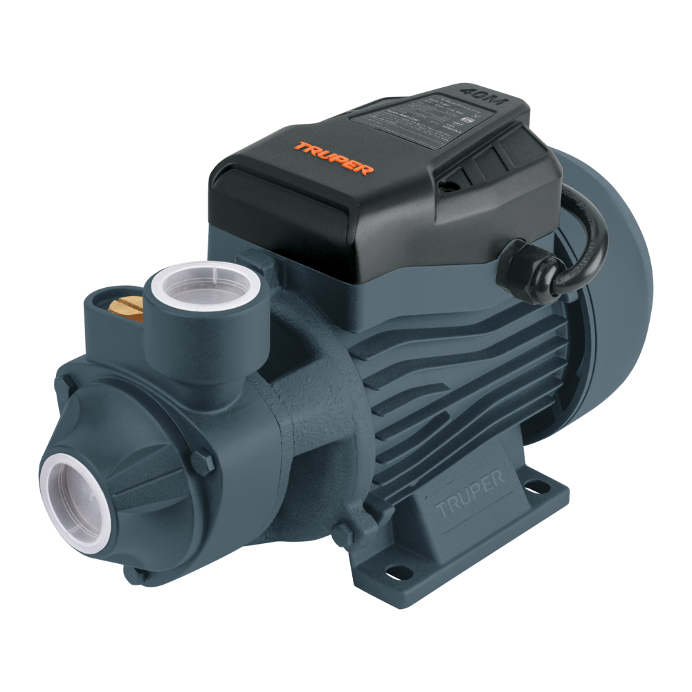 Bomba periférica 1/2HP, altura máx 40m, uso agrícola, TRUPER BOAP-1/2A2
