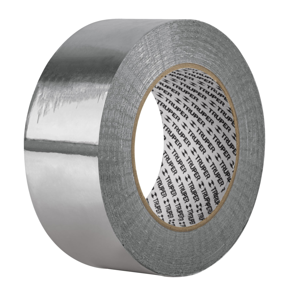 Cinta de aluminio de 48 mm x 30 m, TRUPER CALU-30
