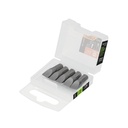 Estuche con 5 puntas planas de 5/16' largo 1', Truper Expert PUDE-3131