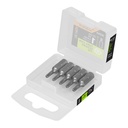 Estuche con 5 puntas torx T10 con seguro largo 1', Expert PUDE-6110