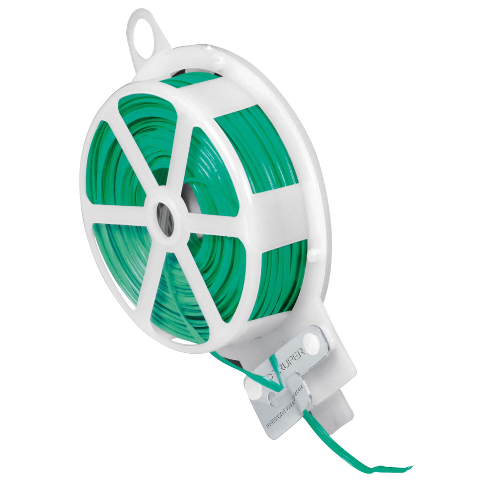 Carrete con 30 m de alambre forrado multiusos, TRUPER BIMBO-30