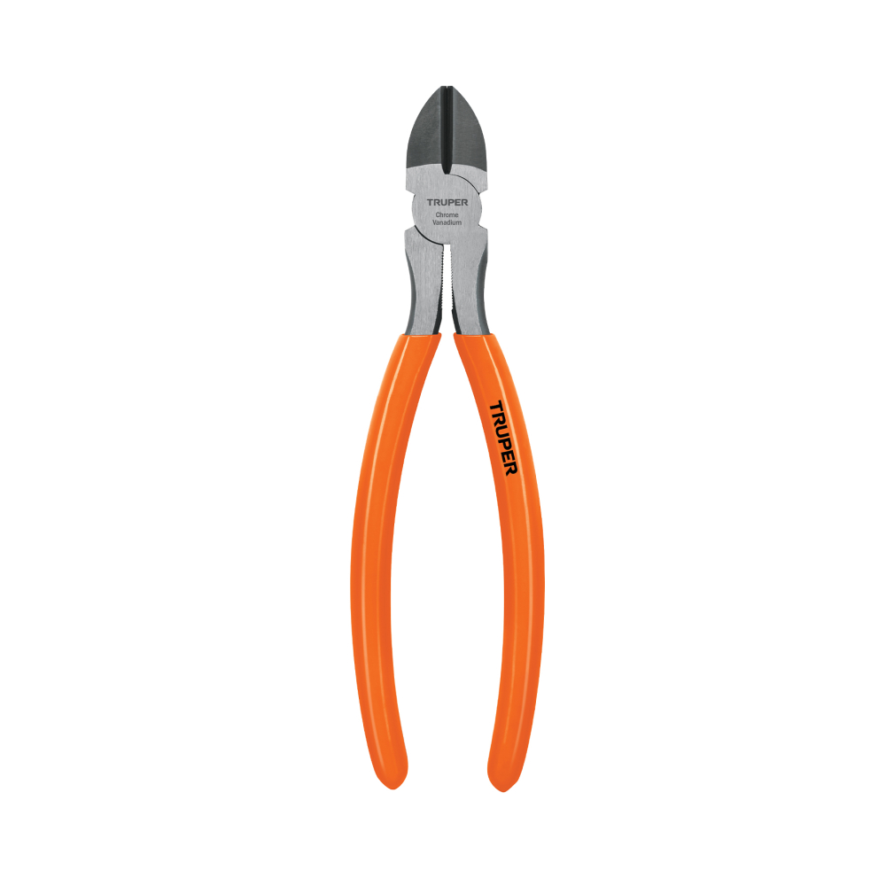 Pinza de corte diagonal 8' mango de PVC, Truper T202-8