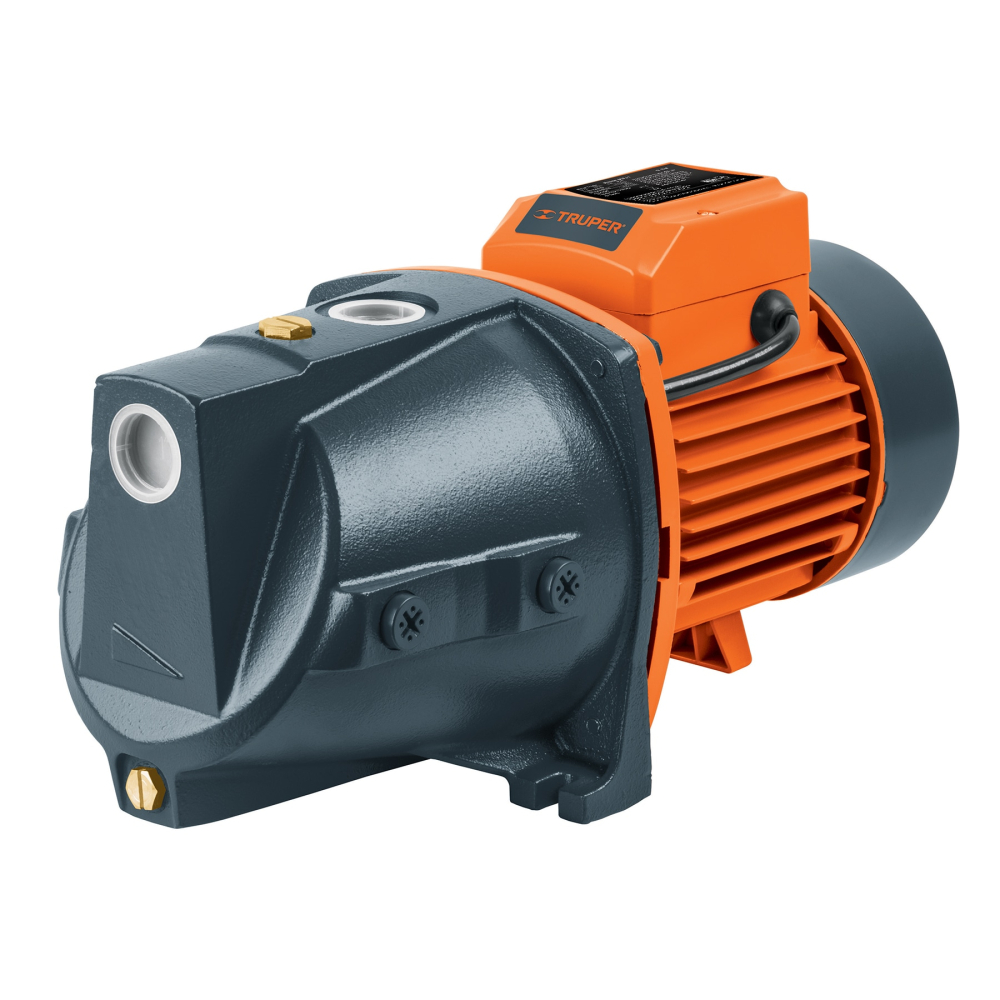 Bomba tipo jet, cabezal de hierro, 1 HP, TRUPER BOAJ-1
