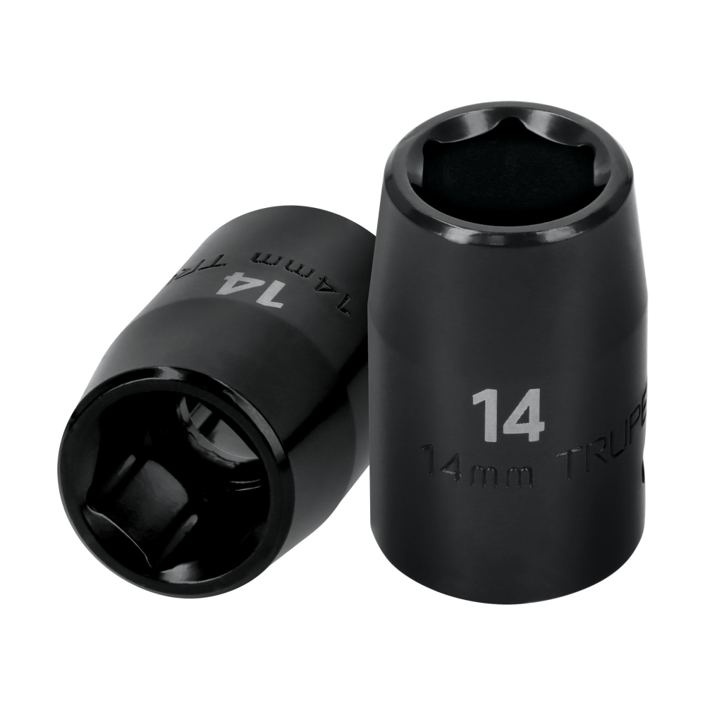 Dado cuadro 1/2' de impacto 6 puntas de 14 mm, TRUPER D-7414-M