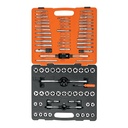 Juego de 76 piezas de machuelos y tarrajas, Truper J-MATA-76