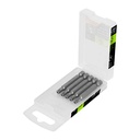 Estuche con 5 puntas torx T27 con seguro largo 2', EXPERT PUDE-6227