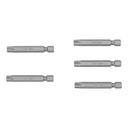 Estuche con 5 puntas torx T40 con seguro largo 2', Expert PUDE-6240