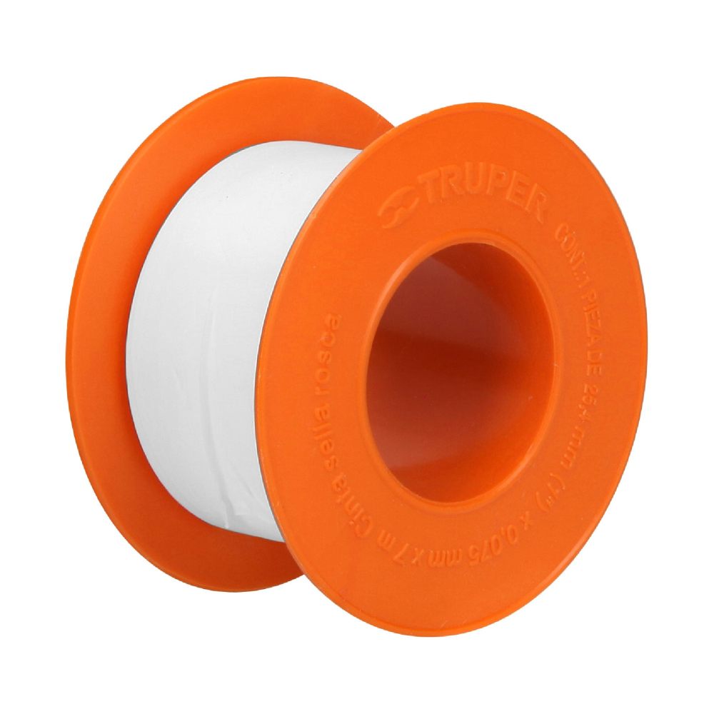 Cinta sella roscas 1' x 7m, uso general, TRUPER CTF-1