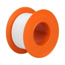 Cinta sella roscas 1' x 7m, uso general, TRUPER CTF-1
