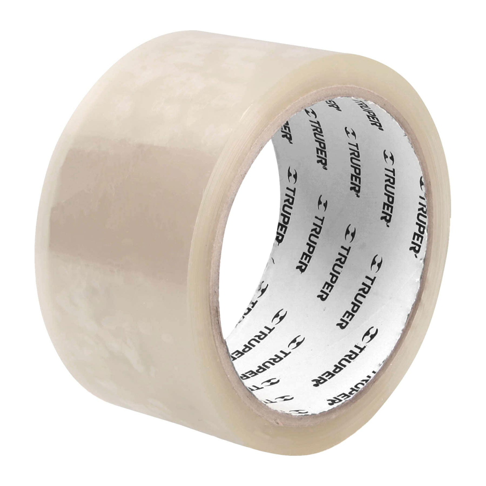 Cinta de empaque 48 mm x 40 m transparente, TRUPER CTR-40
