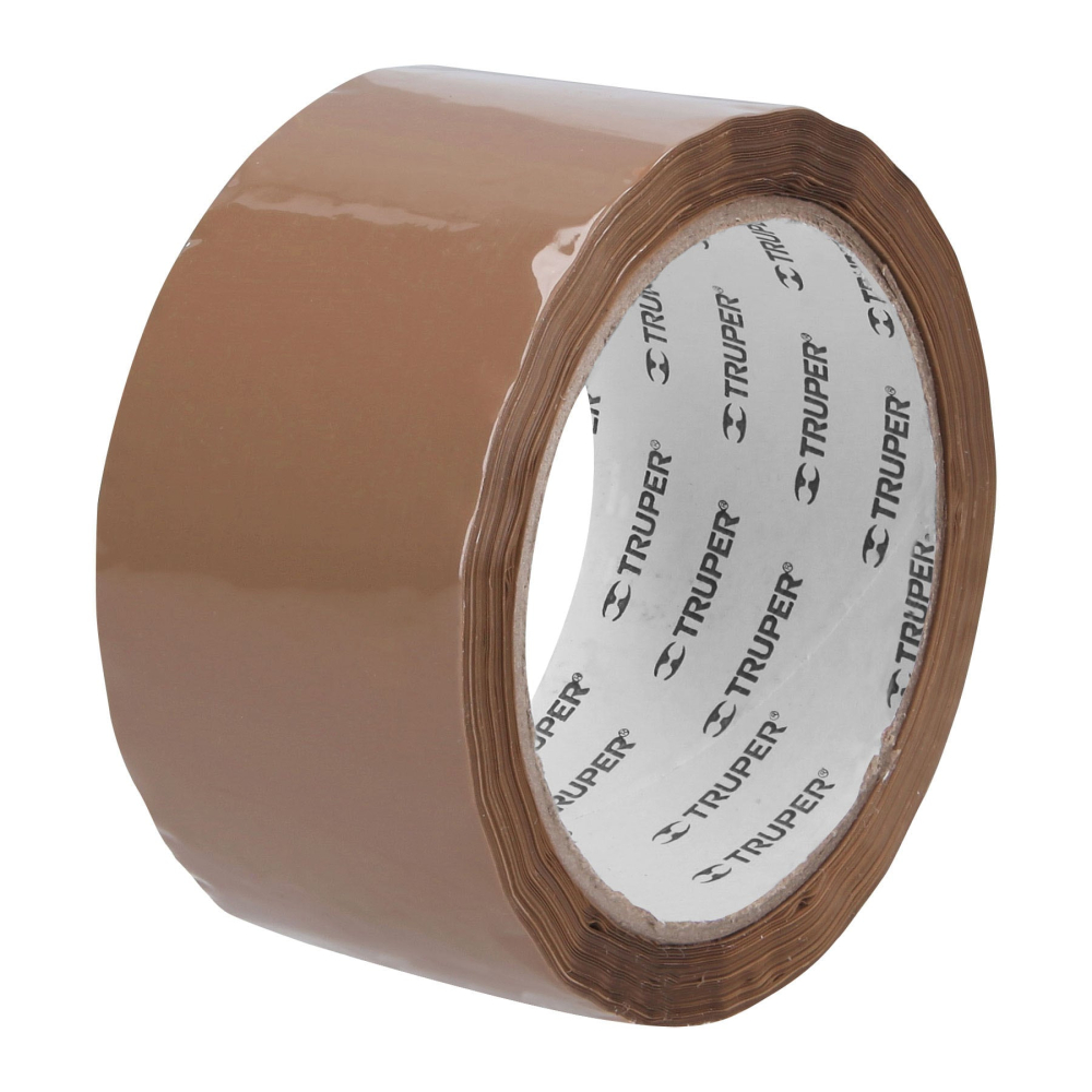 Cinta de empaque 48 mm x 50 m canela, TRUPER CCA-50