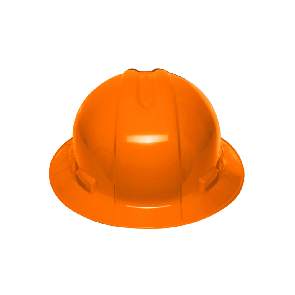 Casco de seguridad ala ancha, naranja, TRUPER CAS-NX