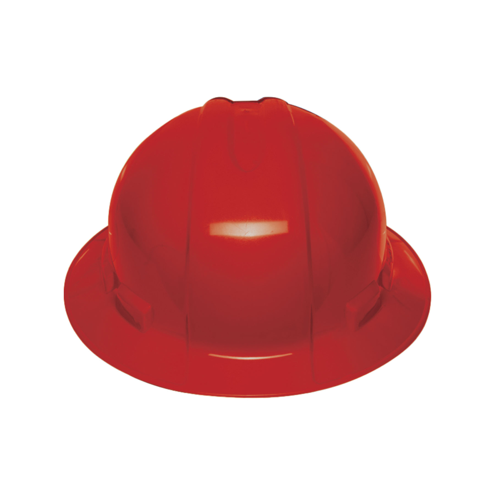 Casco de seguridad ala ancha, rojo, TRUPER CAS-RX