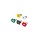 Juego de 5 boquillas para hidrolavadoras LAGAS-2800 y 3300 BOQ-LAGAS