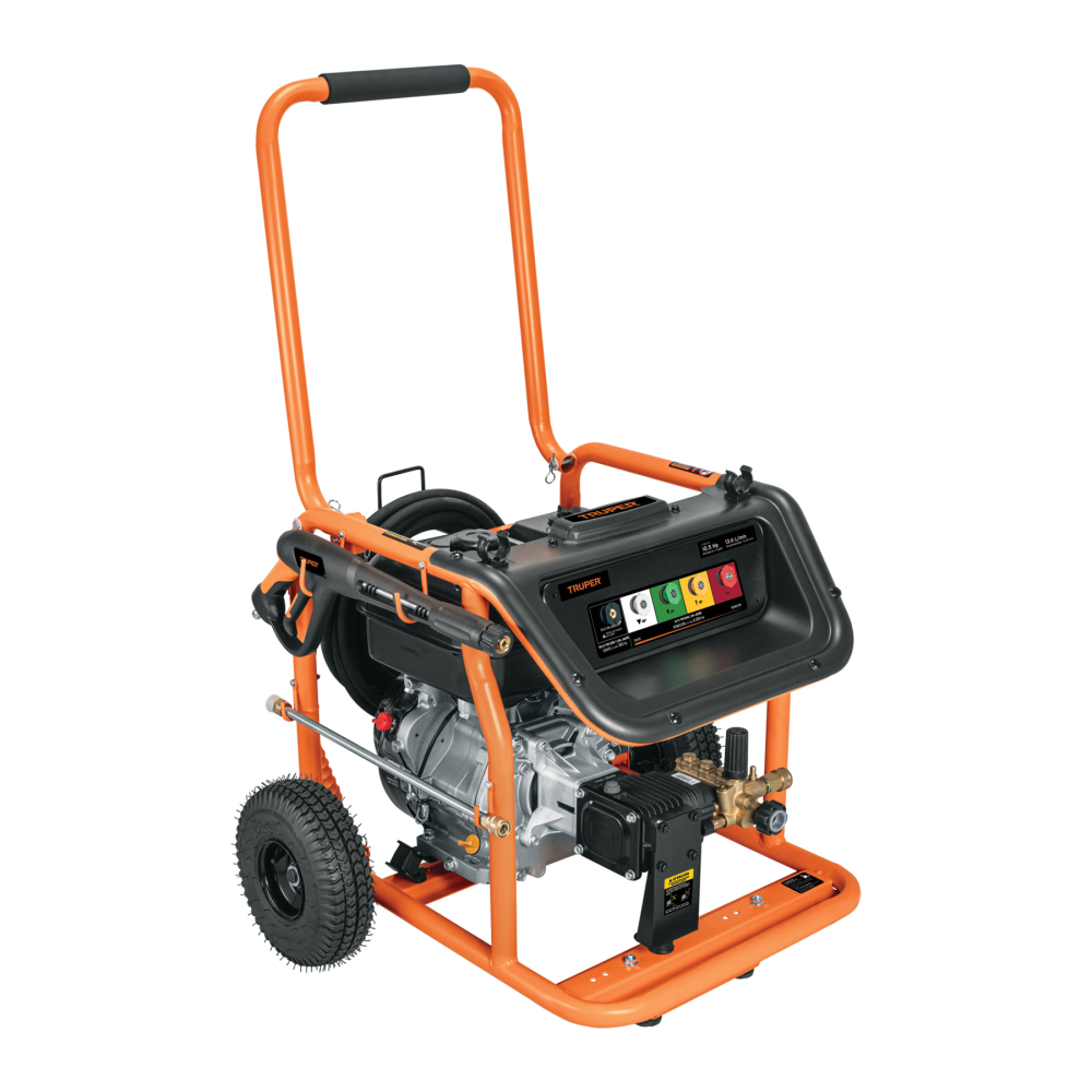 Hidrolavadora con motor a gasolina, 4000 PSI, TRUPER LAGAS-4000