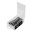 Estuche con 5 dados magnéticos de 12 mm largo 2-1/2', EXPERT PUDE-9012