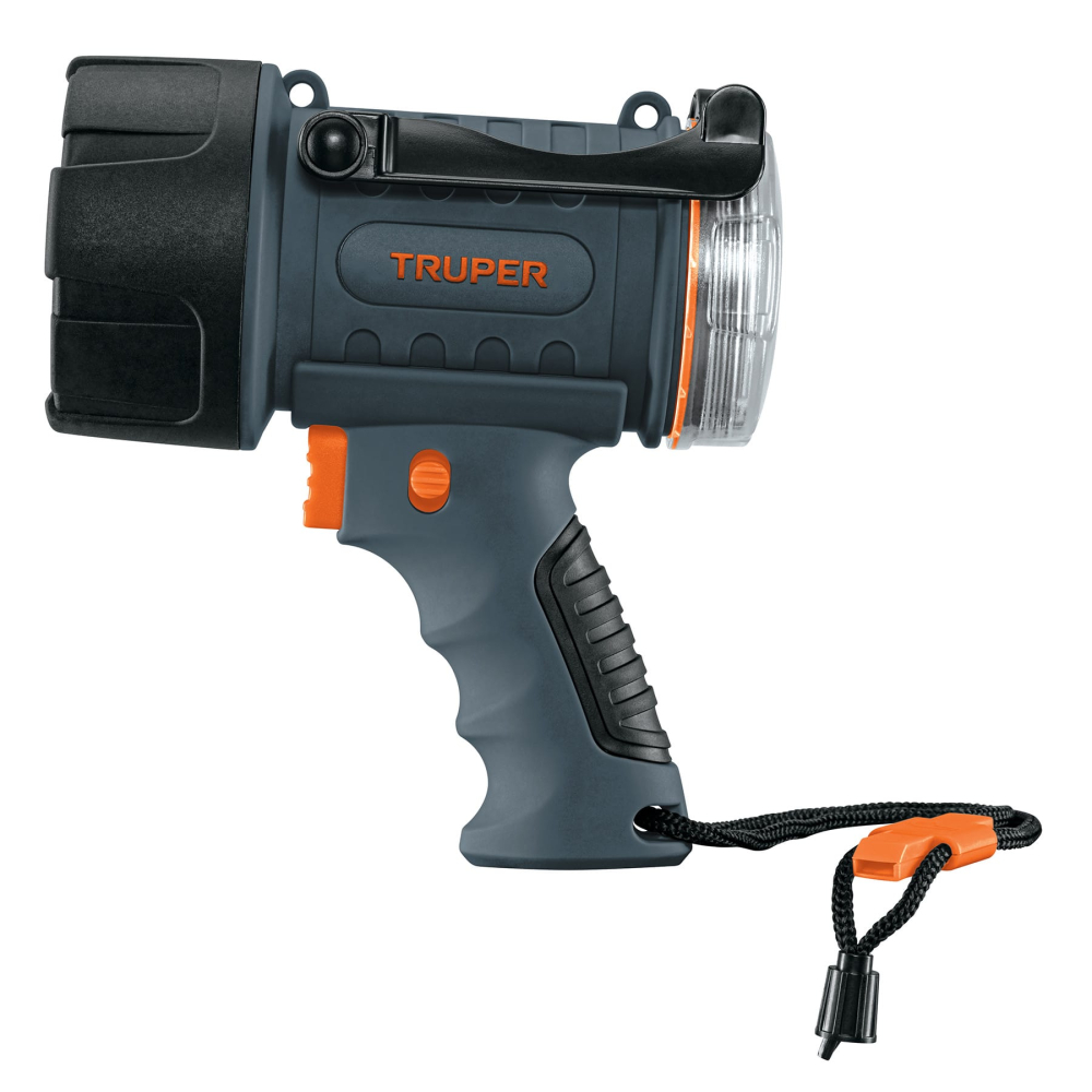 Linterna reflectora LED 300 lm recargable, TRUPER LARE-300