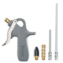 Pistola de aluminio para sopletear, 5 boquillas, TRUPER PISO-5X