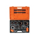 Juego de 9 tarrajas para tubo de 1/2' a 2', TRUPER TA-851