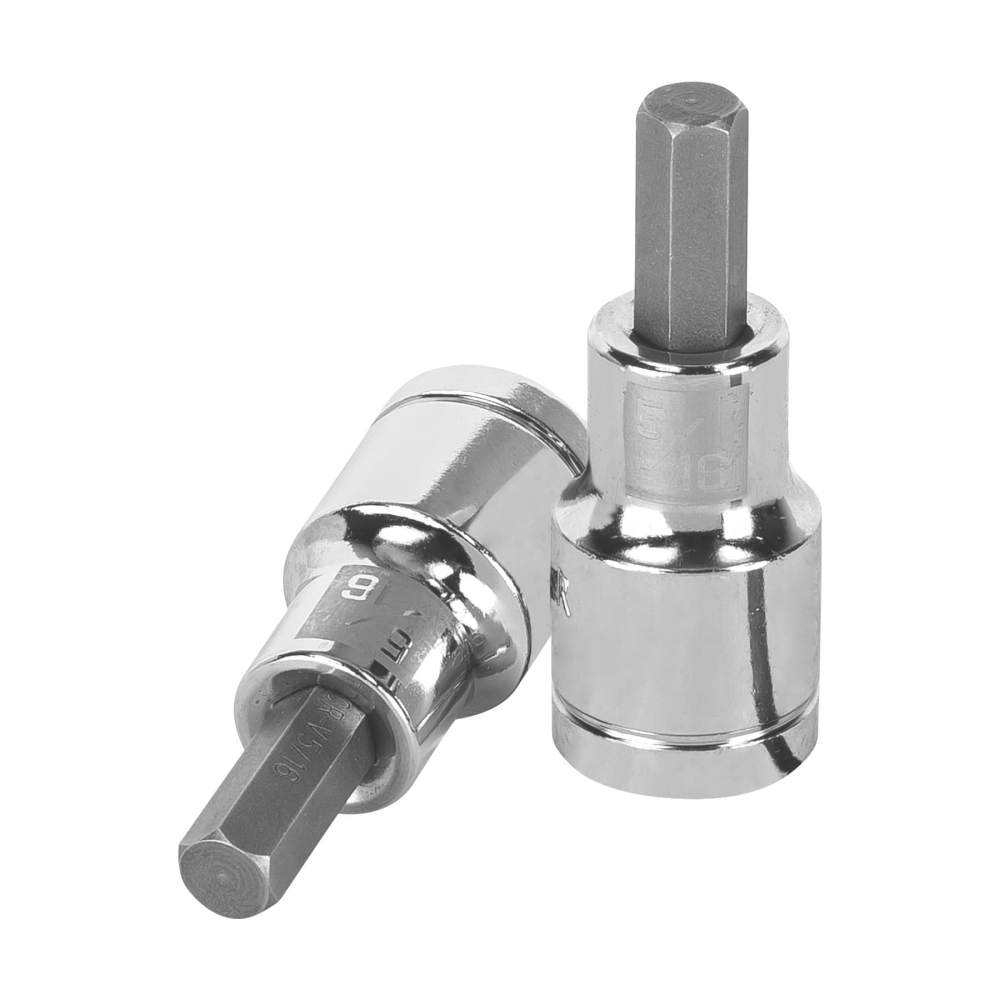 Dado punta hexagonal de 5/16', cuadro 1/2', TRUPER D-1241-5/16